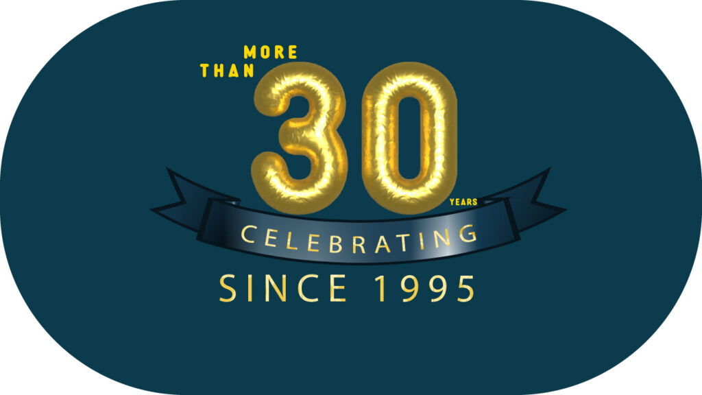 Celebrating over 30 years of service